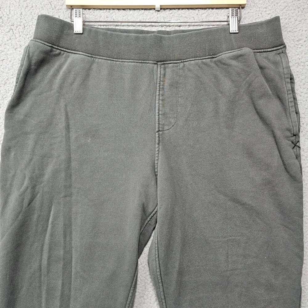 CUTS Clothing Pants Mens 2XL Green Sweatpants Joggers Workout Active Fleece